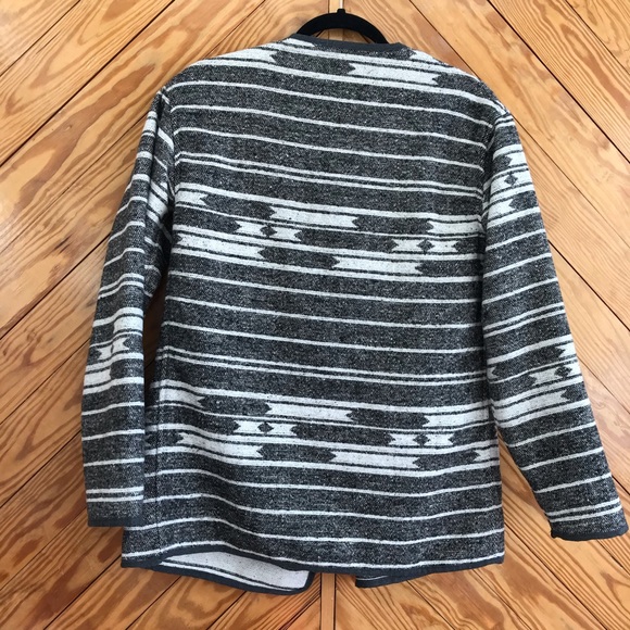 Vintage Southwestern Wool Reversible Coat Boho Western - Picture 7 of 7